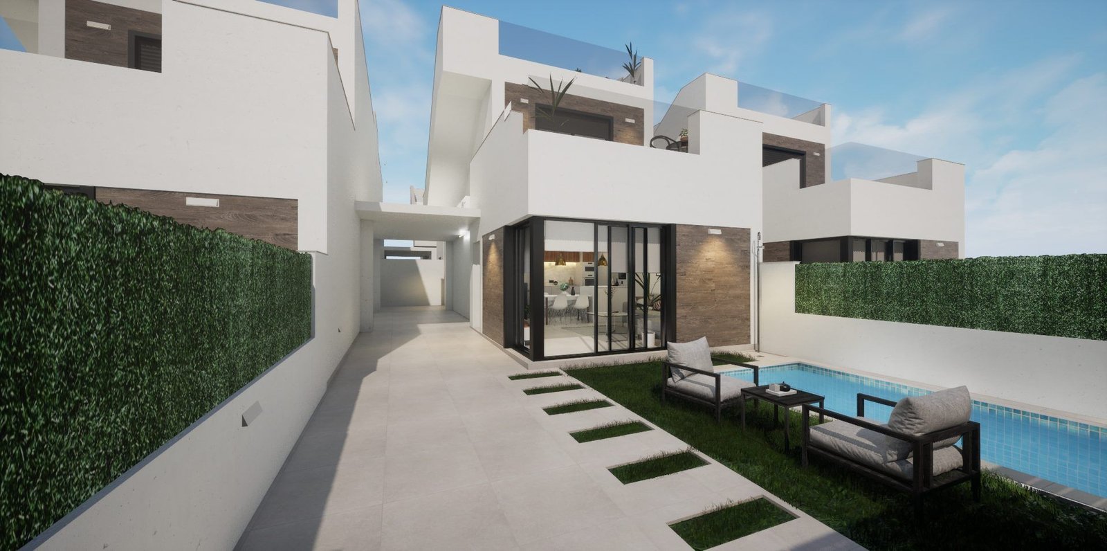 Villa in Los Alcazares, 400m from the sea