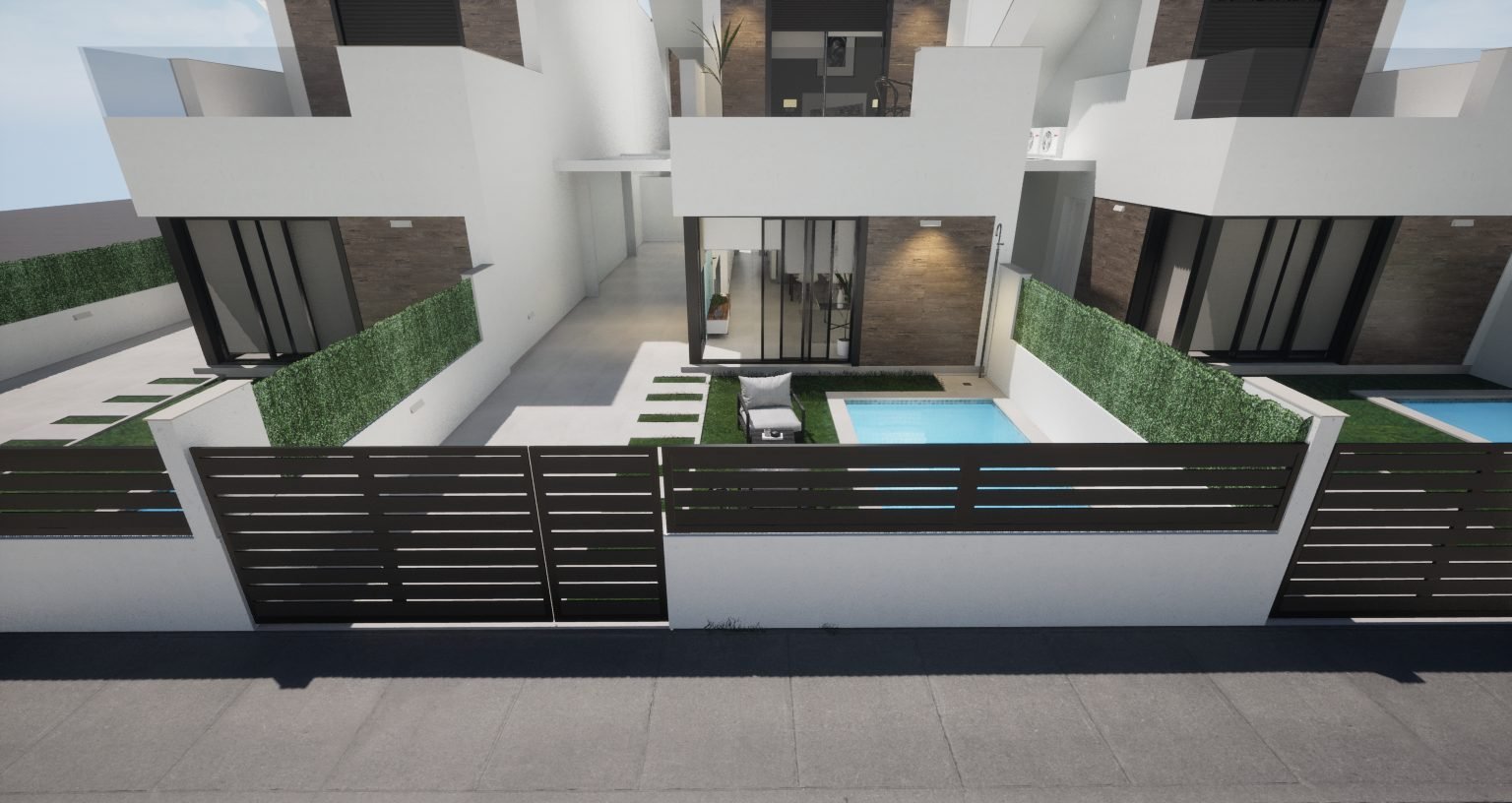 5 Villa in Los Alcazares, 400m from the sea