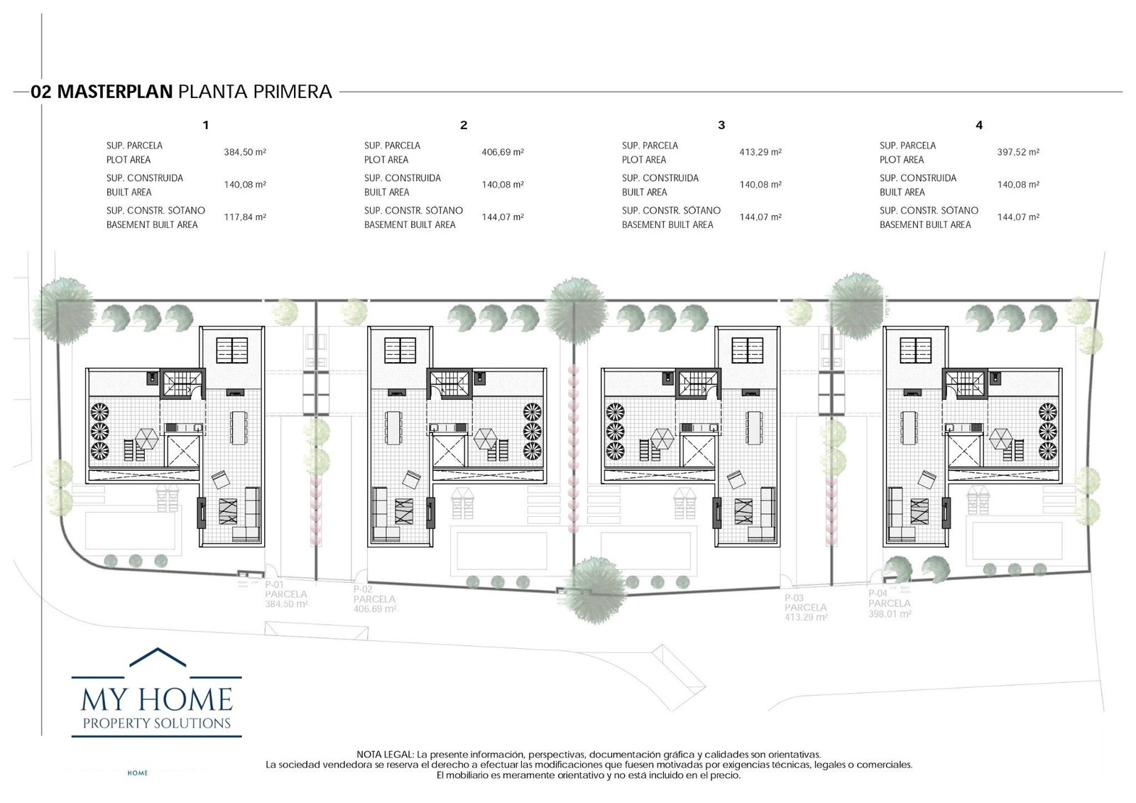 Plot Primera Planta Luxury villa in Santa Rosalia