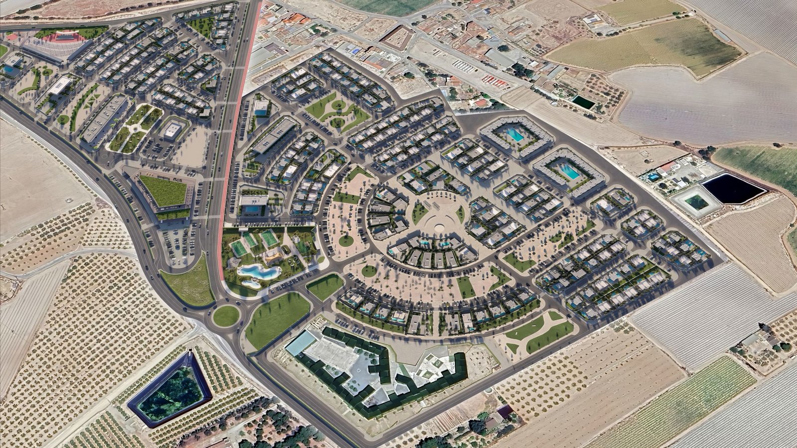 Master Plan General Villa en esquina en Roldán de 3 dormitorios y 3 baños