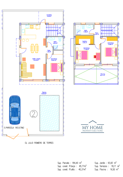 Villa de 3 dormitorios en San Pedro del Pinatar