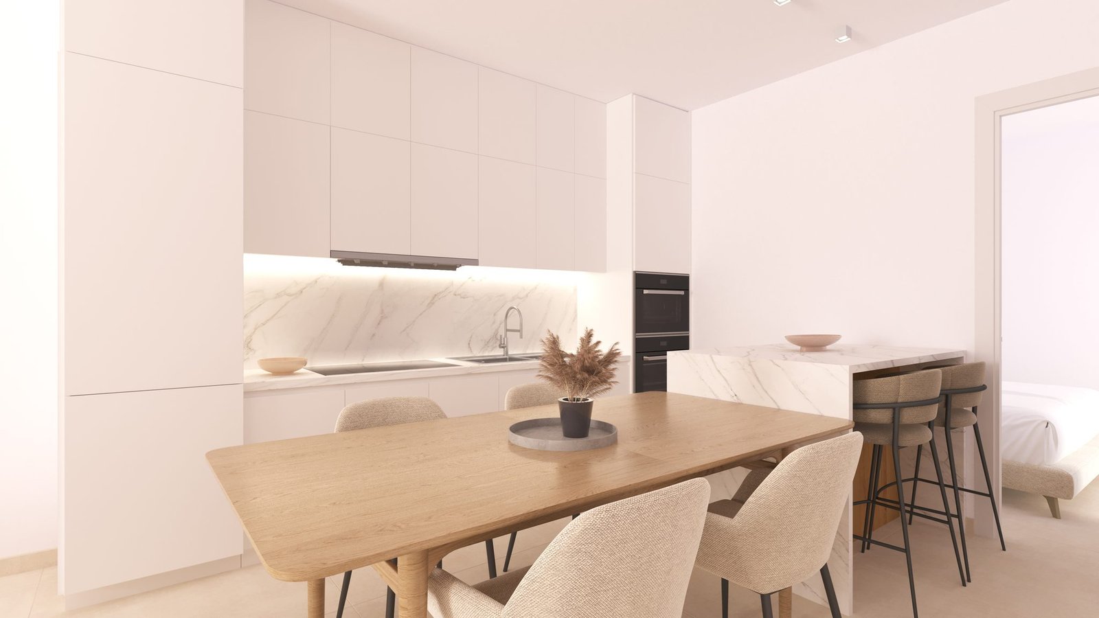 Apartamentos de 2 o 3 dormitorios en San Cayetano
