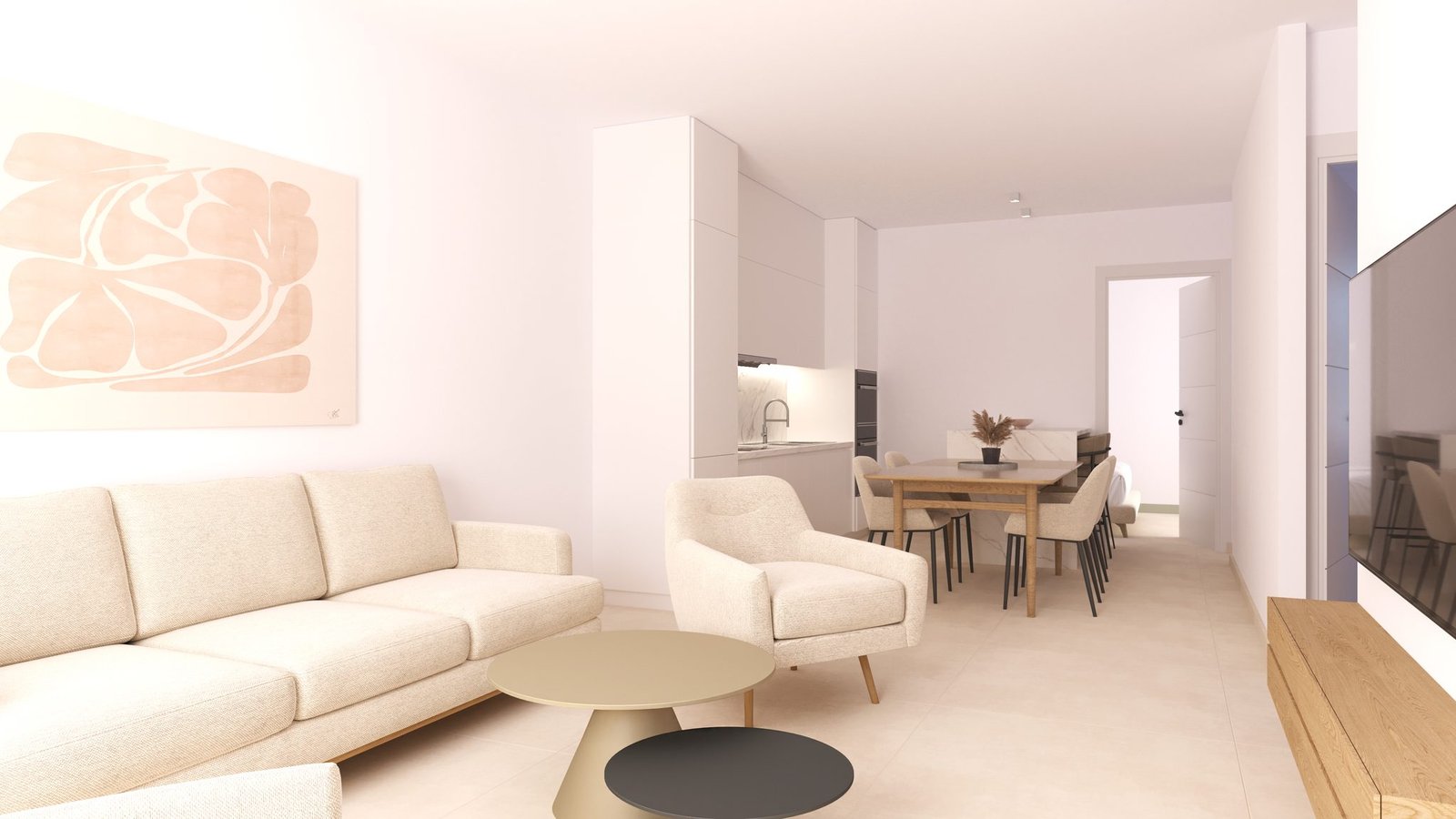Apartamentos de 2 o 3 dormitorios en San Cayetano