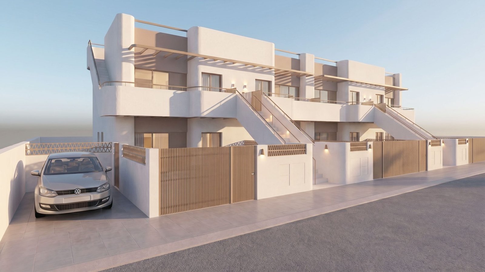 Bungalow de 2 dormitorios en Pilar de la Horadada