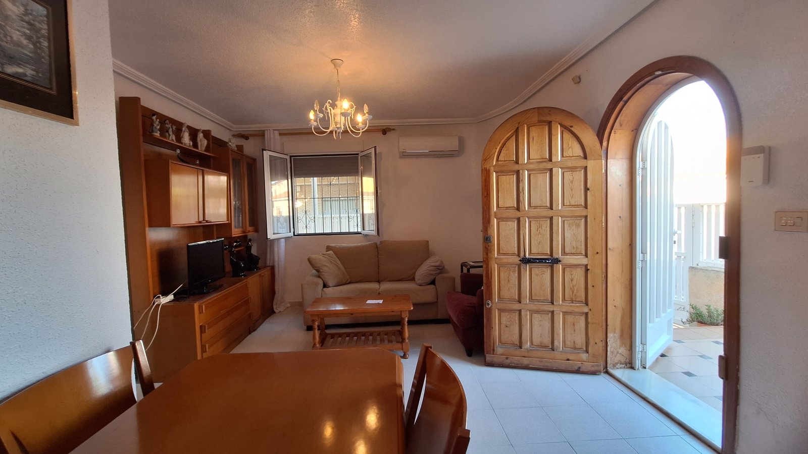 Duplex mitoyen d’angle avec 3 chambres et une terrasse à Lo Pagán