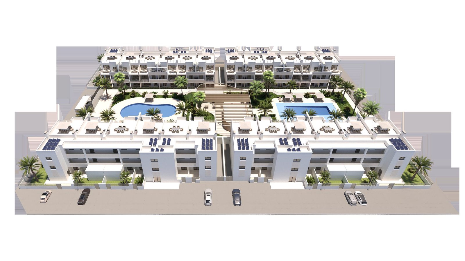 Apartamentos de 2 o 3 dormitorios en San Cayetano