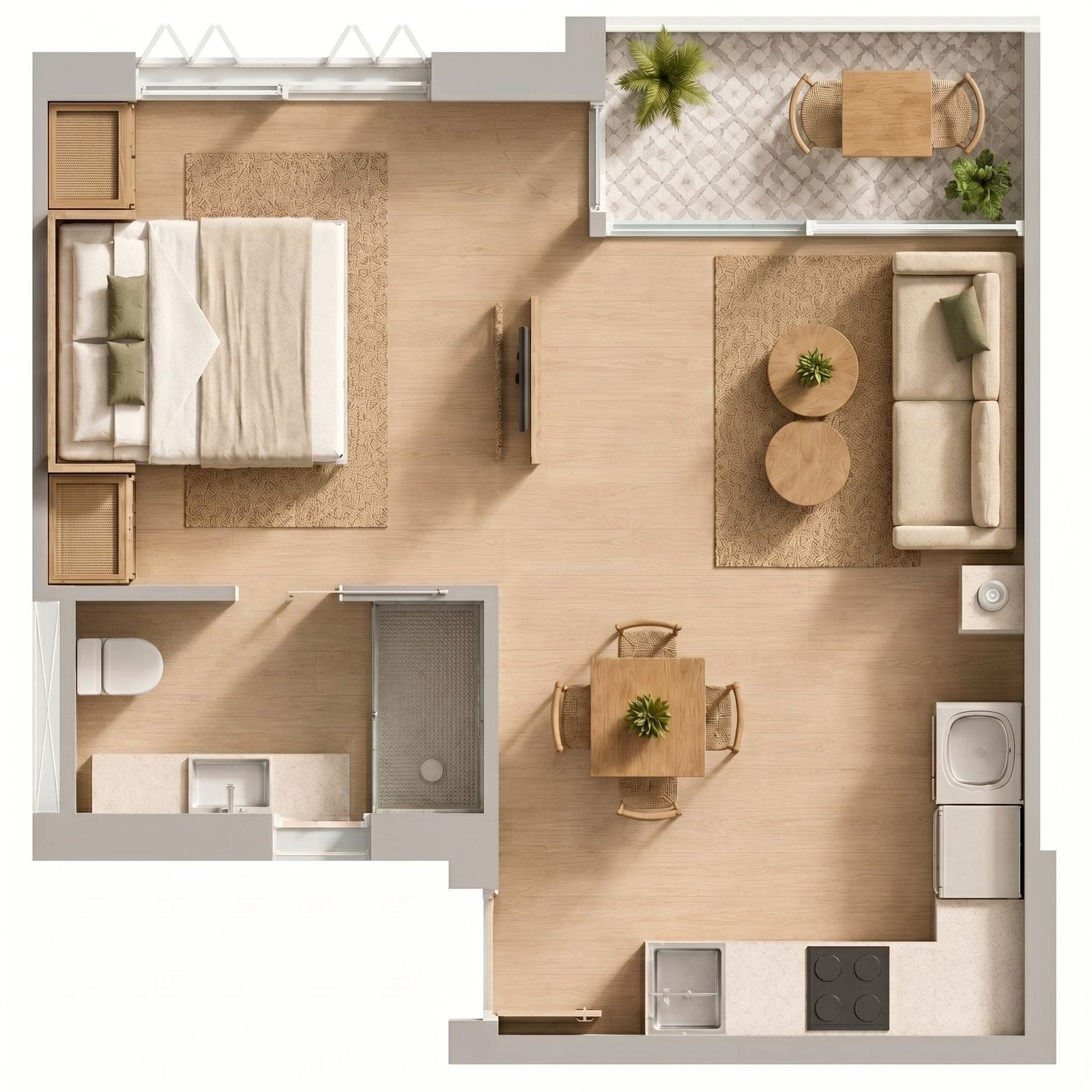 Ap. 206 Apartamentos turísticos en Lo Pagan